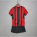 Camiseta AC Milan 1ª Equipación 2021/2022 Niño