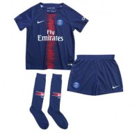 Camiseta 1a Equipación Paris Saint-Germain 18-19 Little Boy's Kit