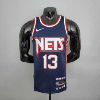 Camiseta Brooklyn Nets “75th Anniversary” City Edition Royal Harden #13