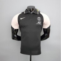 Camiseta Polo París Saint-Germain 2021/22 NEGRA