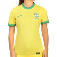 Camiseta Primera Equipación Brasil Mujer 2020 2021 Stadium