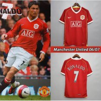 Camiseta Retro Manchester United Primera Equipación 06/07