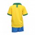 Camiseta Brasil 1ª Equipación 2019 Niño Kit