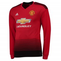 Camiseta de la equipación local del Manchester United 2018-19 de manga larga